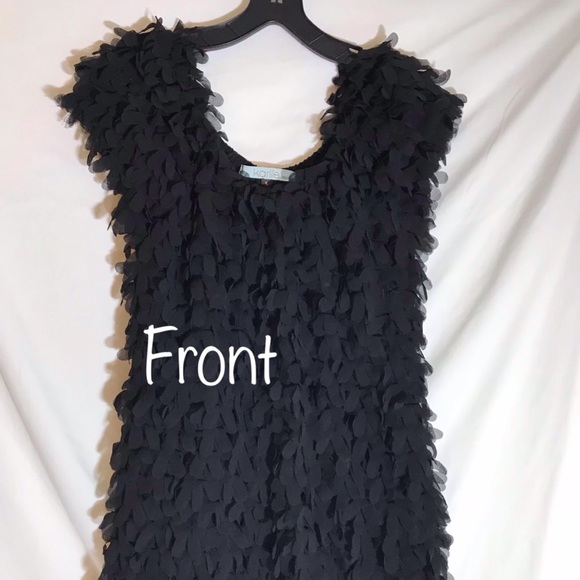Karlie ruffle dress LBD - Picture 5 of 5